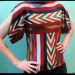2-Hour Top Made from Rectangles