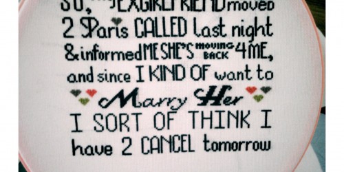 Cross-stitch